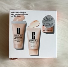 CLINIQUE Discover 3 Piece Set Moisture Surge All About Eye Damage Box