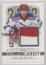 2013 ITG Draft Prospects Game-Used Gold Jersey /10 Justin Bailey #M-17 7i6