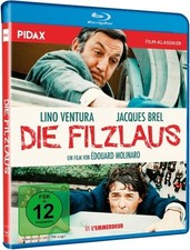 Blu-ray - Die Filzlaus * französische Komödie Lino Ventura Jacques Brel * Pidax