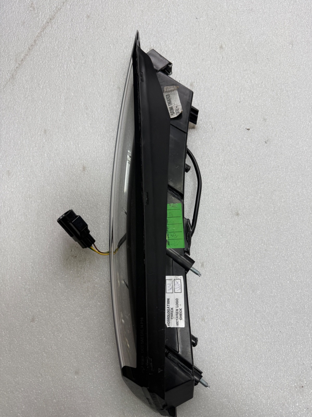 2019 MCLAREN 720S FRONT RIGHT RH LED SIGNAL LIGHT LAMP 14AA257CP