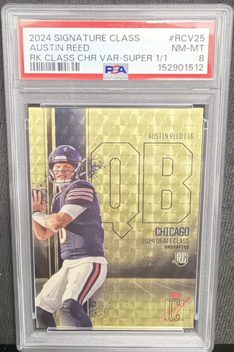 2024 Topps Signature Class - Rookies Superfractor 1/1  #RCV25 Austin Reed PSA 8