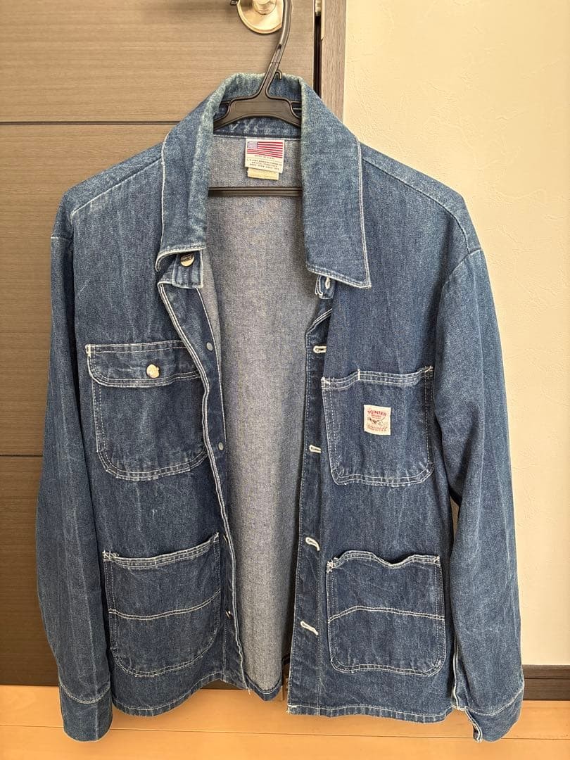 POINTER BRAND Dark Blue Denim Jacket 4 Pockets - image 1