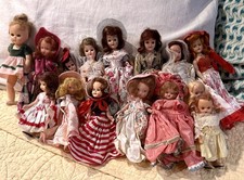 15 Vintage Nancy Ann Storybook Doll Lot Bisque  Hard Plastic 1930s-1950s