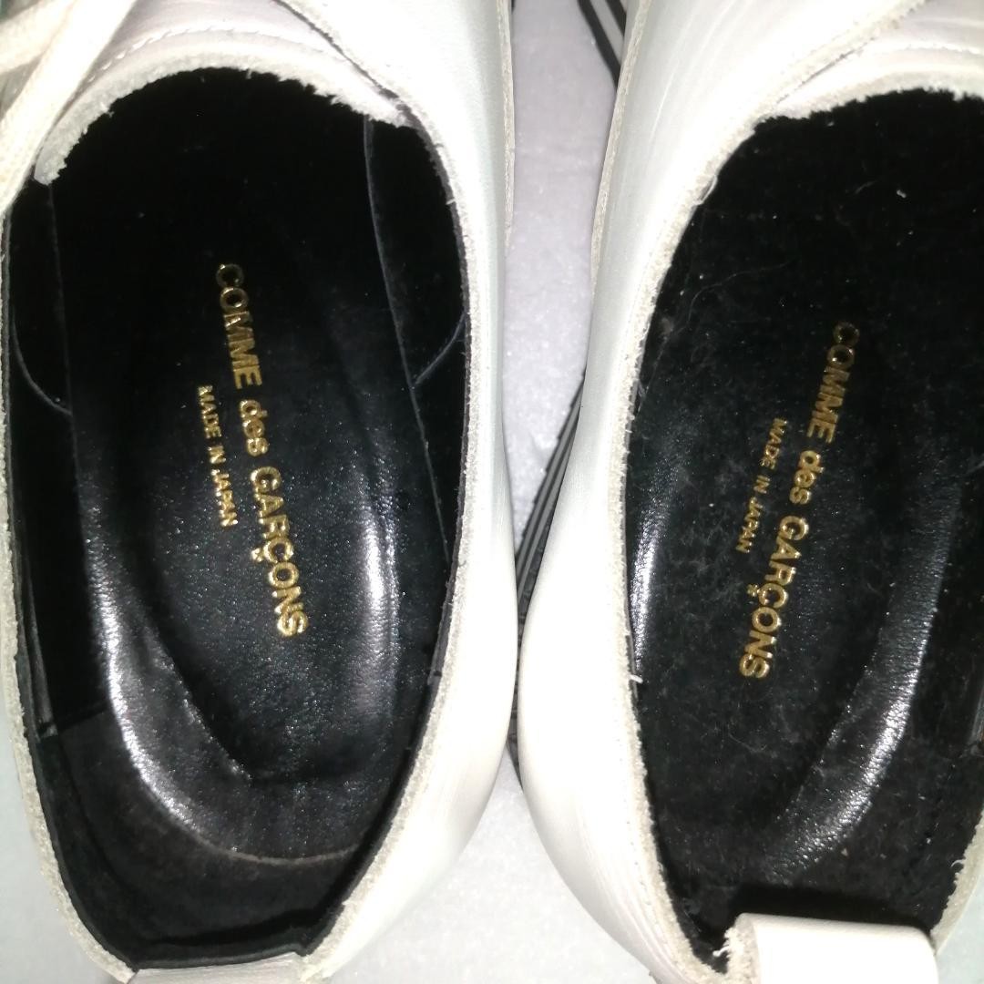 SAOLA Scarpe stringate Comme Des Garcons in pelle suola spessa made in Japan 23 5 cm