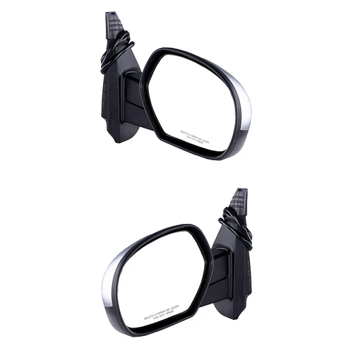 NEW DOOR MIRRORS PAIR FITS GMC SIERRA 1500 2007-13 GM1320340 25776088 GM1321340