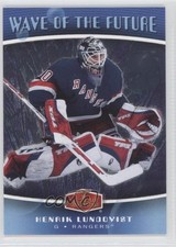 2006-07 Flair Showcase Wave of the Future Henrik Lundqvist #WF27 HOF 0i6