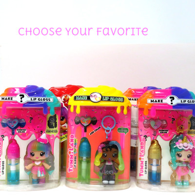 Yummiland Sour Sweeties Scented DIY Lip Gloss Doll Pick Your Character New