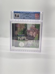 NFL 2K1 CGC 9.6 A+ Dreamcast Randy Moss Cover Sealed Graded Not WATA PSA VGA