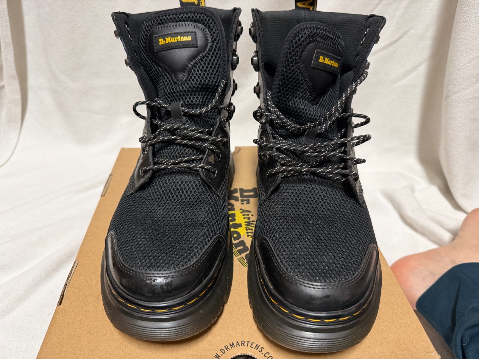 Dr. Martens Tarik TG Utility Boots black Combat Tactical Mens Size 9