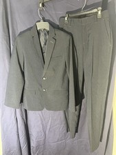 Van Heusen boys size 14 blue 100 polyester, two-piece, blazer/suit pants Set