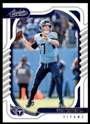 2022 PANINI ABSOLUTE RYAN TANNEHILL TENNESSEE TITANS #81.
