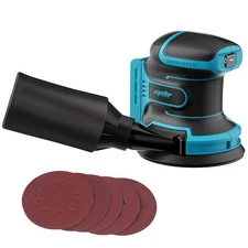 5" Random Orbit Sander Compatible with Makita 18v Battery, Cordless Palm Sand...