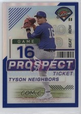 2024 Panini Prospect Edition Blue Prizm 6/149 Tyson Neighbors #65 8d2