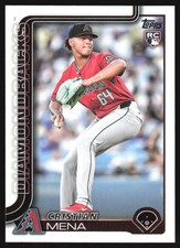 2025 Topps Cristian Mena RC #120 Arizona Diamondbacks