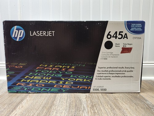 Cartouche Toner Noir Compatible C9730A Pour HP LaserJet 5500/5550/645A - Marque Visiodirect, Garantie 1 An