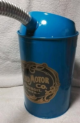 PLEWS-STANT #3329 FORD 4QT STEEL ''VINTAGE NEW '' OIL CAN USA  