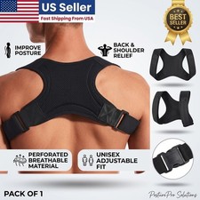 Back Posture Corrector Shoulder Straight Support Brace Belt Therapy Men Women