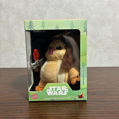 Hot Toys Star Wars Cosbi Ewoks Logray Plush Keychain Celebration