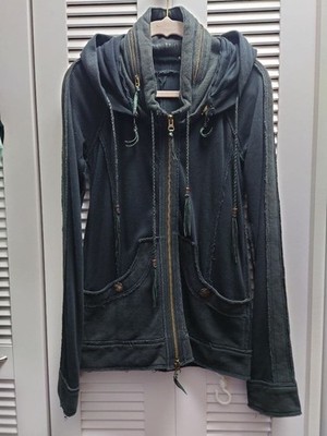 14th Addiction Rare Zip-Up Hoodie Size 1 Artisan Design