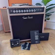 2024 Two Rock Vintage Deluxe 35 Dog Suede 1x12 Valve Amplifier Combo w Pedal etc