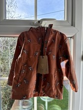 FRESK Waterproof Rain Jacket For Toddler Boys Or Girls Aged 12-18months