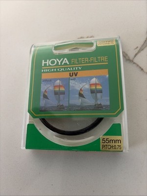 Hoya 55mm UV Haze Protection Filter BRAND NEW AND FACTORY SEALED!!!