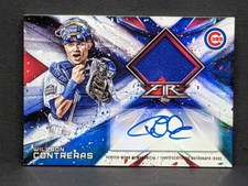 2017 Topps Fire Willson Contreras PATCH AUTO /25 *SUPER RARE* Relic *FREE SHIP!*