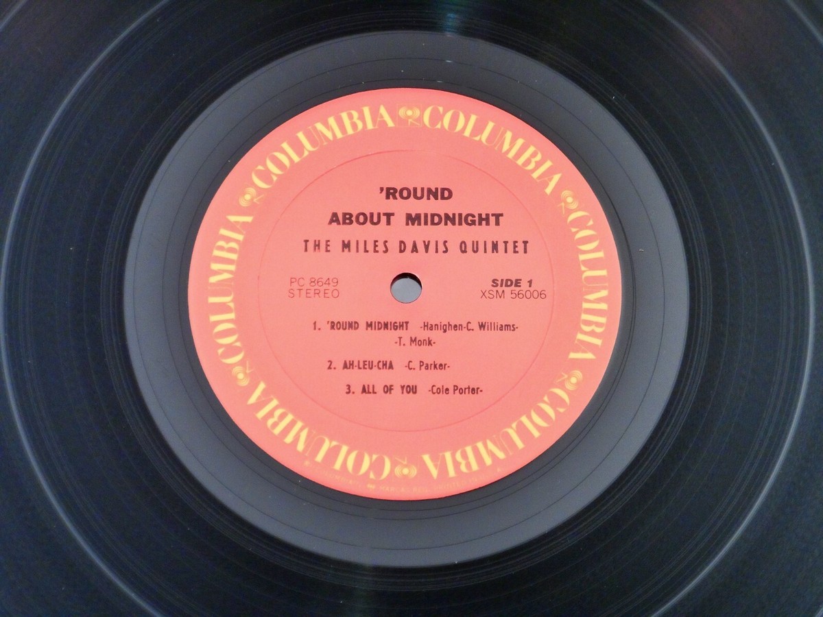 Miles Davis ‎♫ 'Round About Midnight ♫ Rare 1977 Re-Channeled