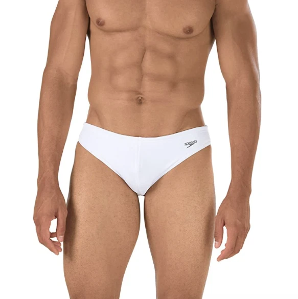 Mens white swimming briefs sale