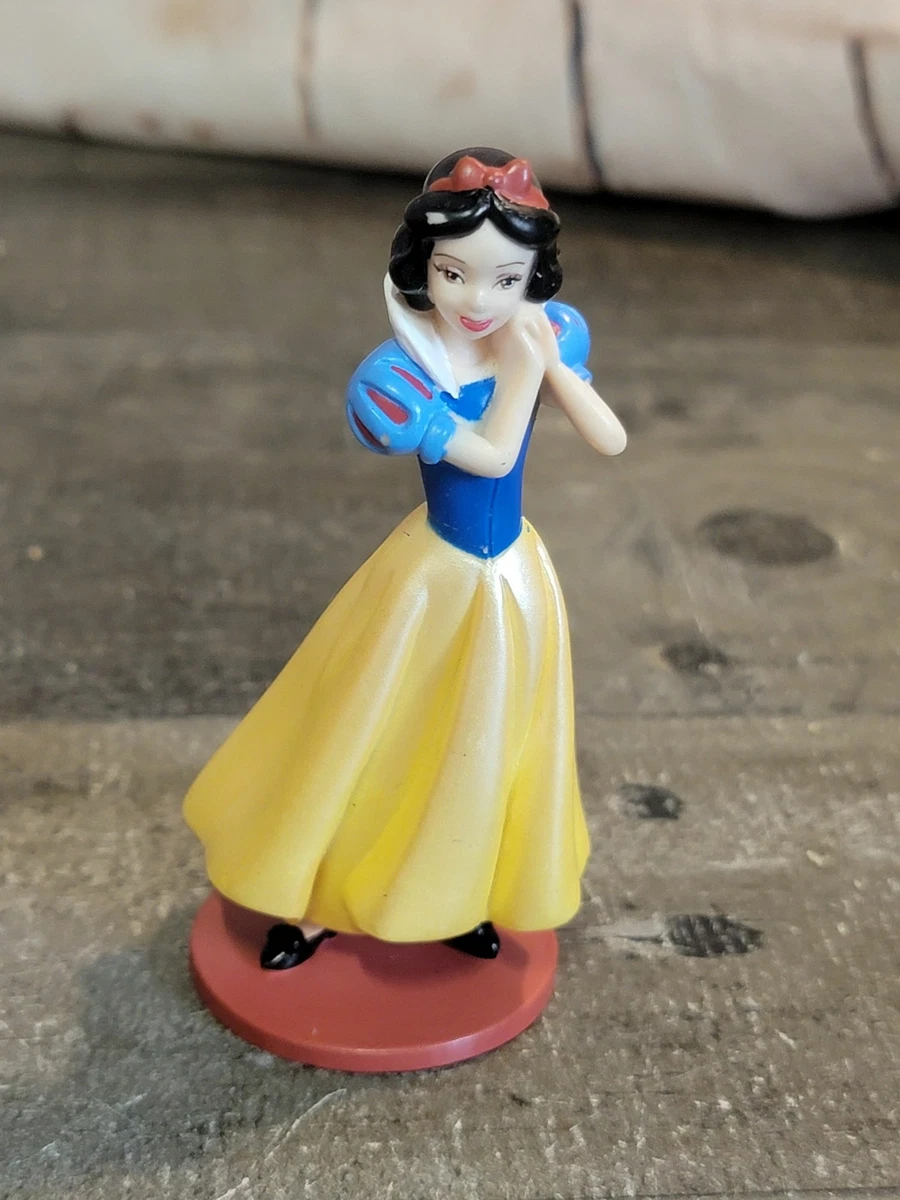 Snow White princess blue yellow dress Disney toy figure eBay