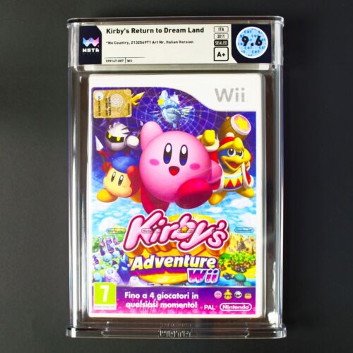 Kirby's Adventure (Return to Dream Land) - Wata Sealed 9.6 A+ Sealed, Wii PAL IT - Foto 1 di 6