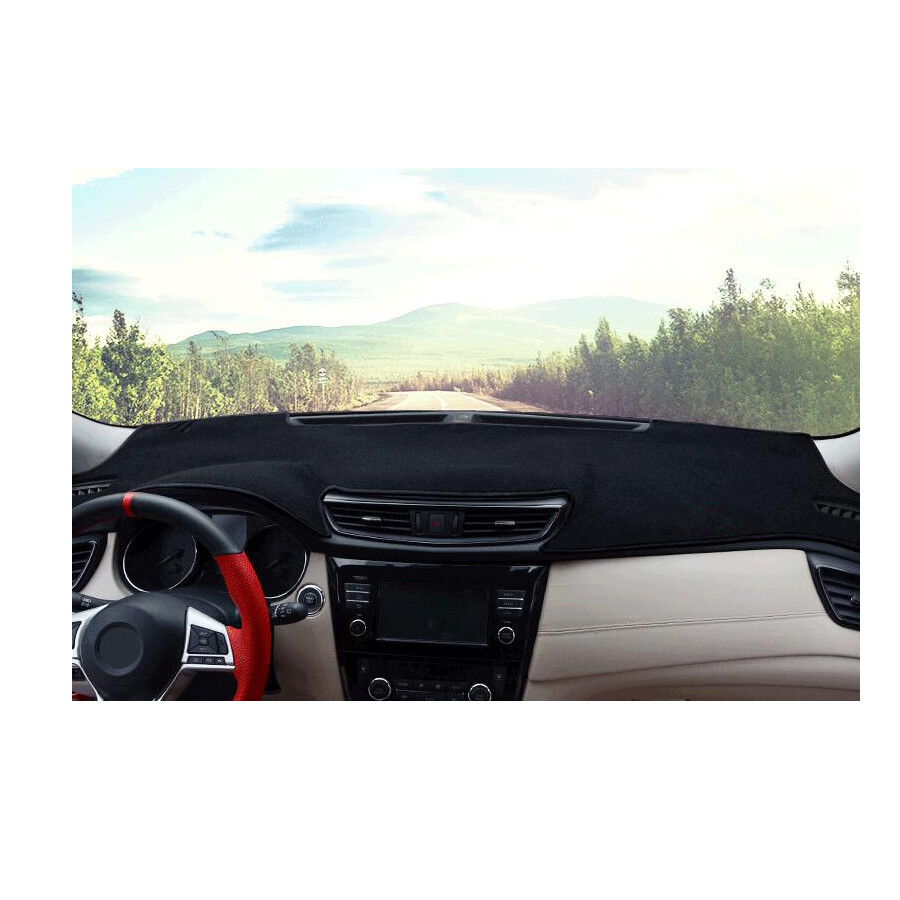 1Pcs Black Center Console Dash Cover Dash Mat Carpet For Kia Sorento