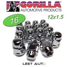 Gorilla Automotive 91138 Lug Nut 12mm X 1.50acorn Bulge 13/16 Hex