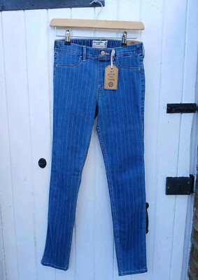 ABERCROMBIE & FITCH KINDER PULL-ON JEANS LEGGING - 15/16 SLIM - NEU - UVP: 49£!