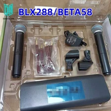 BLX288 BETA58A Handheld Wireless Microphone System Come With 2 Microphone