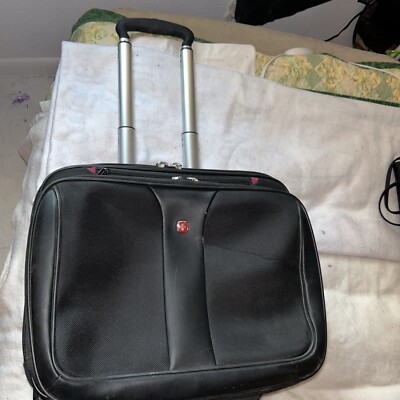 Wenger SwissGear Rolling Travel Carry On 17”Laptop Bag Briefcase with  Wheels