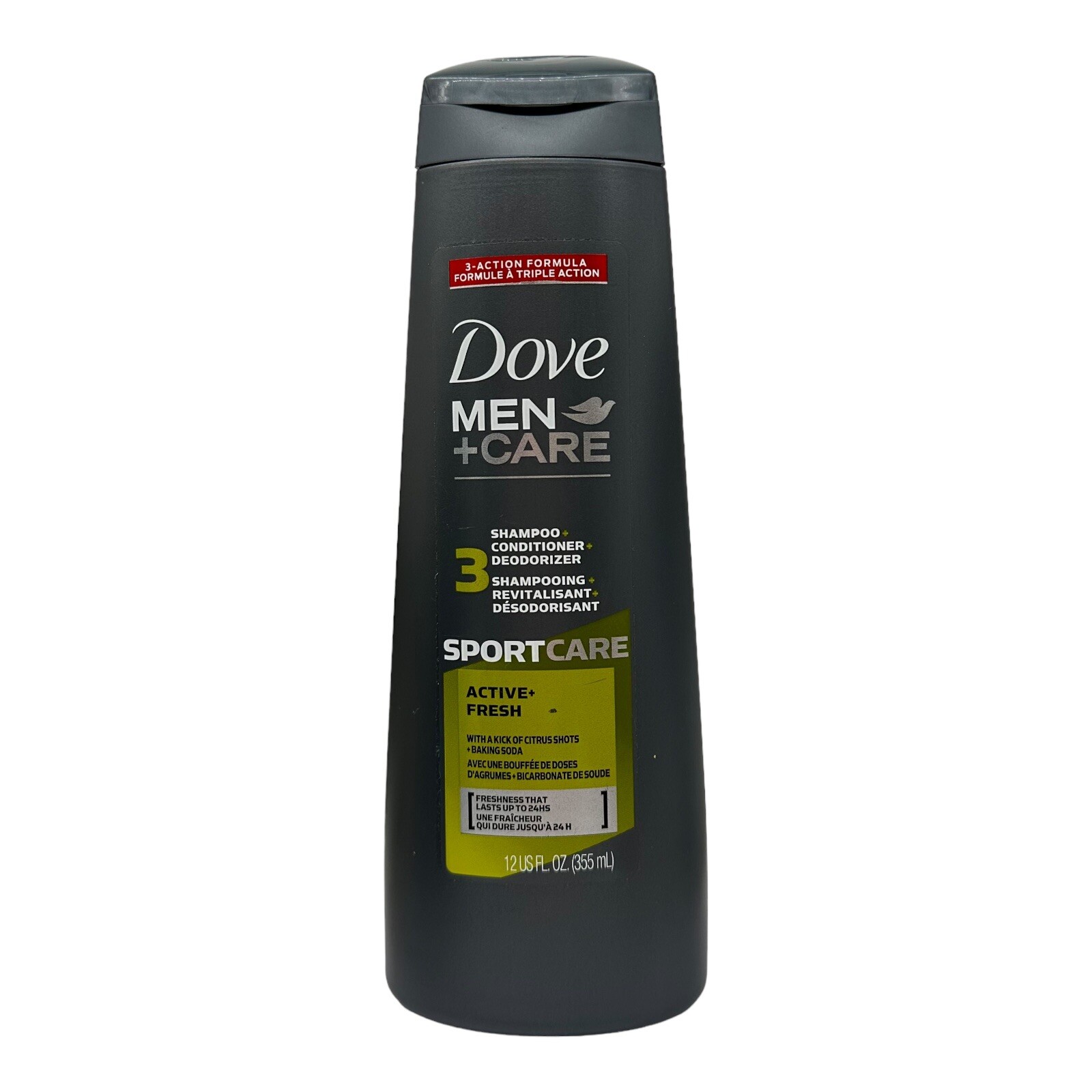 Champú acondicionador desodorante Dove Men 3 en 1 SportCare Active+ Fresh 12 oz