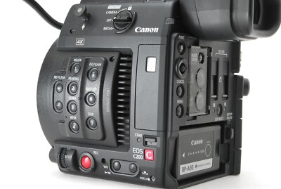 Canon EOS C200 Digital Cinema Camera Body For EF Mount Total 1063
