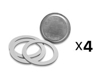 Bialetti Filter Plate Replacement Parts For 6 Cup Espresso Maker (4-pack) on sale Bialetti Filter Plate Replacement Parts For 6 Cup Espresso Maker (4-pack) on sale