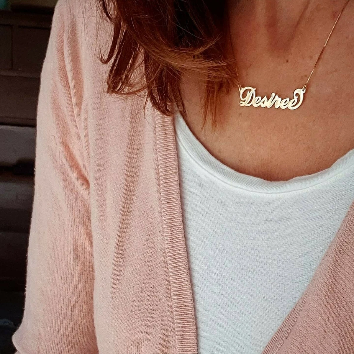 Kardashian cheap name necklace