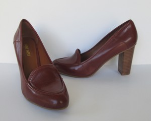 cognac womens heels