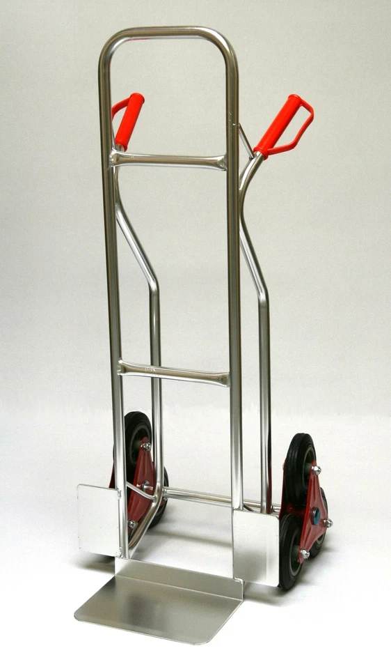 Sackkarre ALU Treppen 200 kg, 111x55x55cm (Stapelkarre Sackkarren Transport)