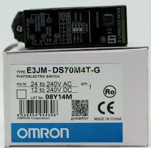 1PCS New Omron E3JM-DS70M4T-G E3JMDS70M4TG 24-240V Photoelectric Switch
