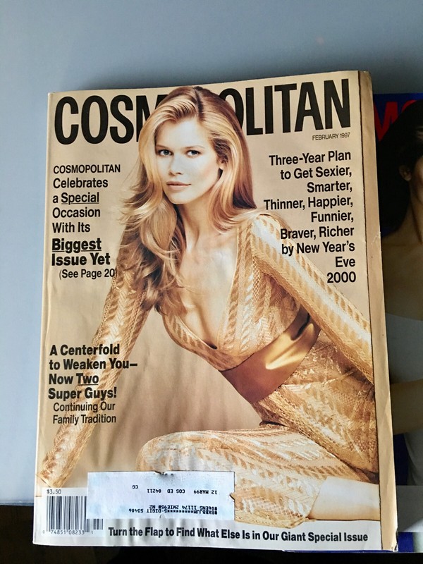 Vintage Cosmopolitan Magazine February 1997