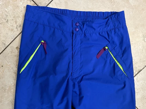 Vintage 1980s 80s 1989 Patagonia Made In USA Ski Snowboard Snow Pants, M 32 NEW
