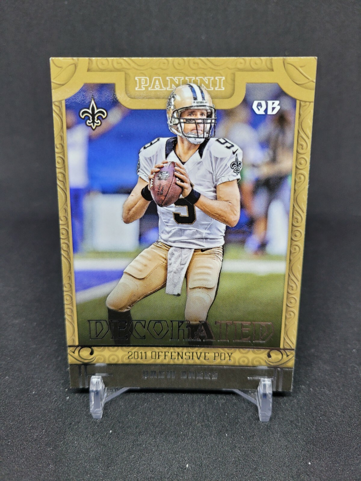 Drew Brees 2016 Panini Football Decorated INSERT No. 12