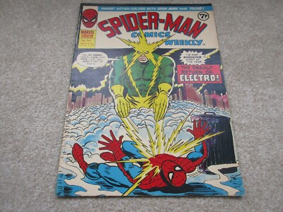 Spider-Man Comic Weekly # 101  Marvel UK comics, January 18th 1975 Fine