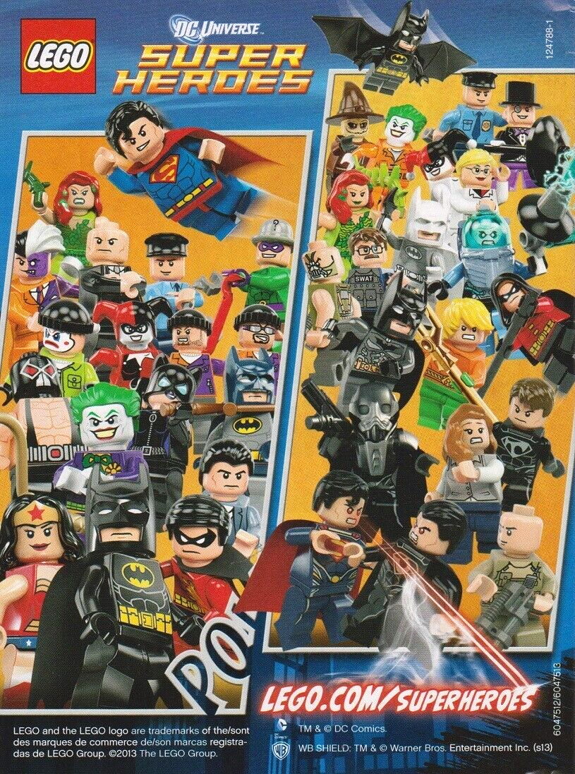 2013 LEGO DC Universe Super Heroes Mini Comic Book: Man of Steel