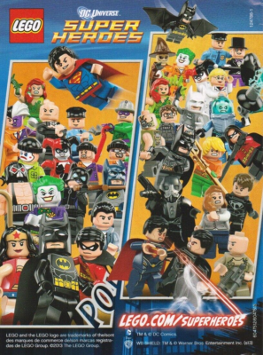2013 LEGO DC Universe Super Heroes Mini Comic Book: Man of Steel