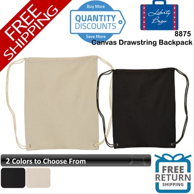 Ubuy Cotton Canvas Drawstring Bag Liberty Bags Canvas